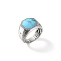 John Hardy Rings in Silver containing Turquoise RMS9011531TQ10