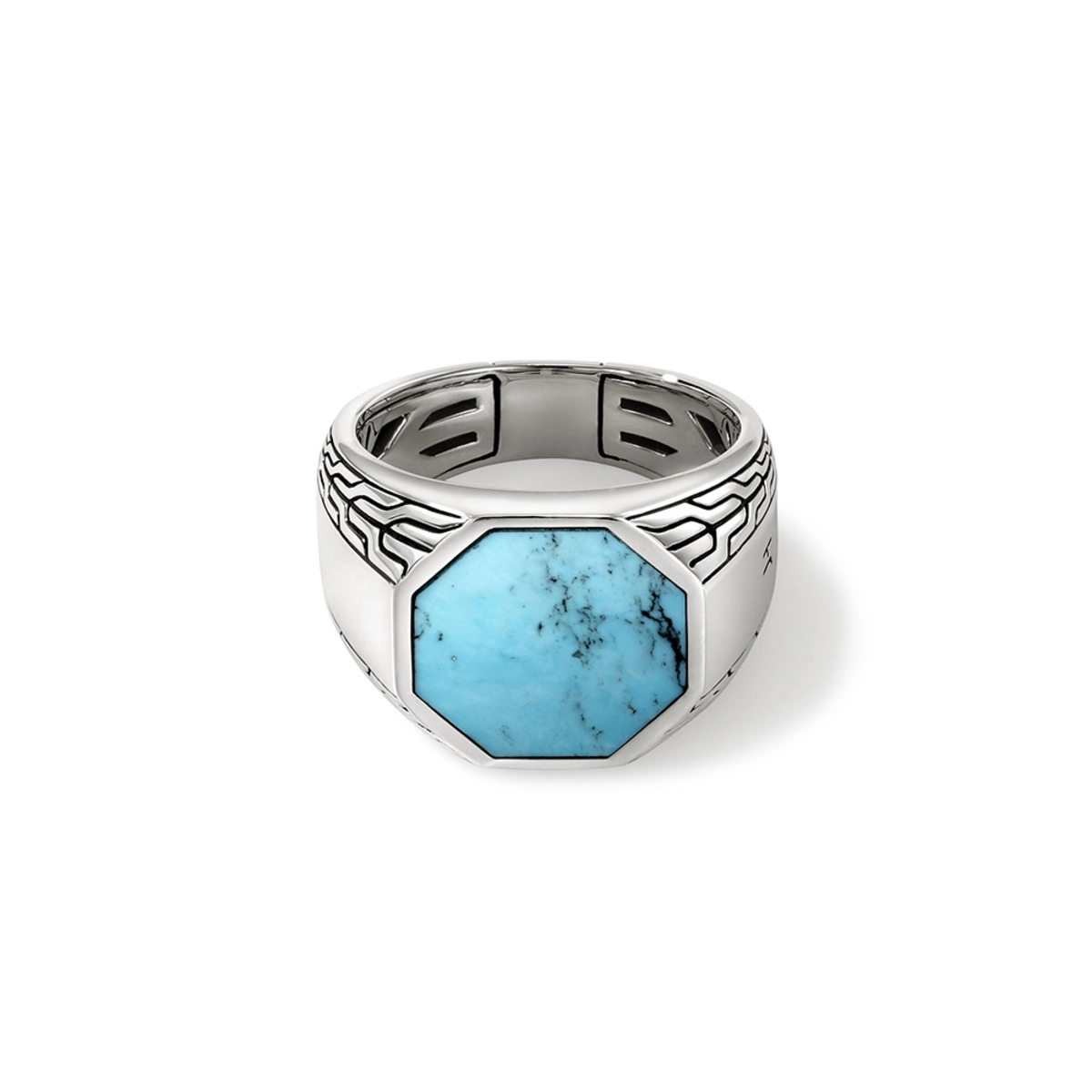 John Hardy Rings in Silver containing Turquoise RMS9011531TQ10