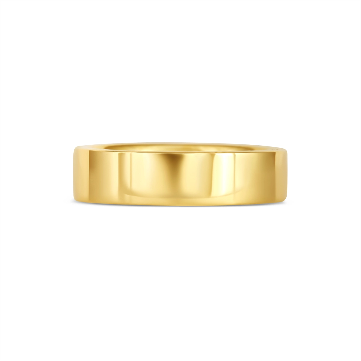 Mens Bands Engagement in Yellow Gold ZV3-5-FY-6
