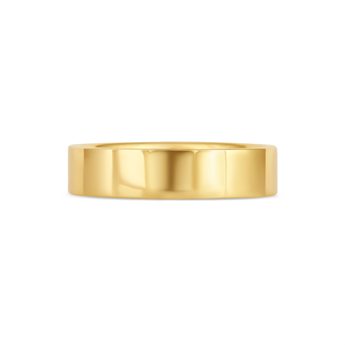 Mens Bands Engagement in Yellow Gold ZV3-4.5-FY-6