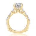 A. Jaffe Engagement Rings in Yellow Gold containing Diamond MESOV3094/400-Y