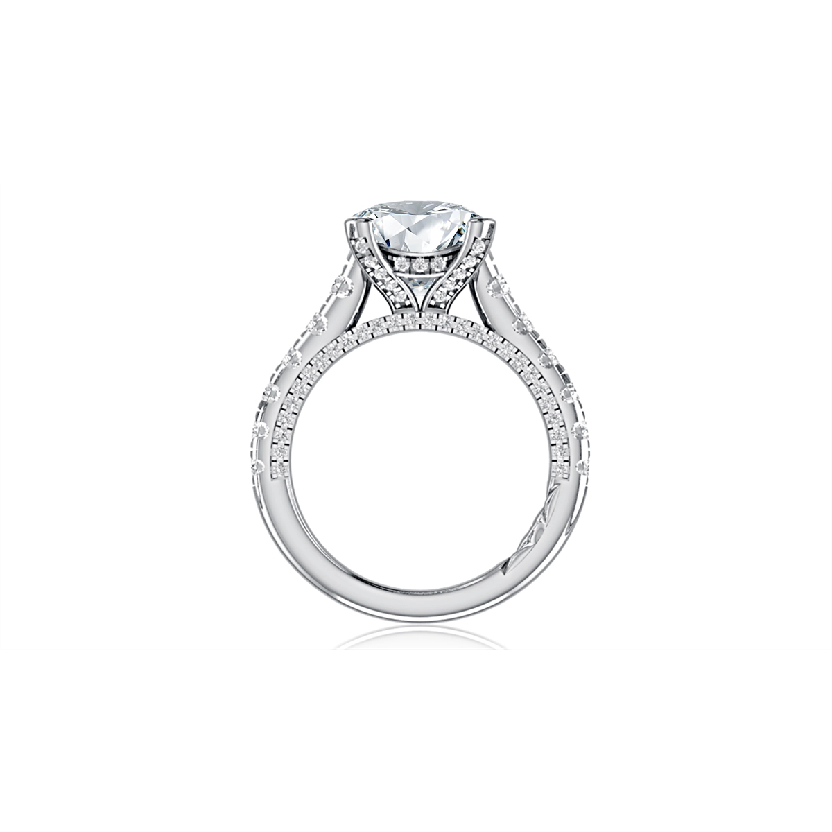 A. Jaffe Engagement Rings in White Gold containing Diamond 441530
