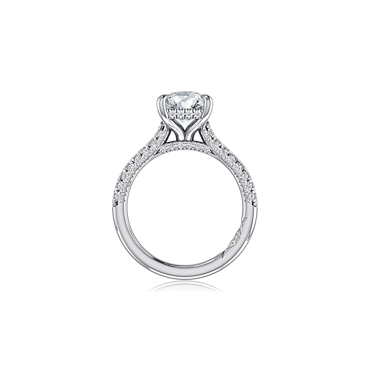 A. Jaffe Engagement Rings in White Gold containing Diamond 441532
