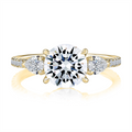 A. Jaffe Engagement Rings in Yellow Gold containing Diamond MECRD3098T/300-Y
