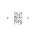 A. Jaffe Engagement Rings in White Gold containing Diamond 441541