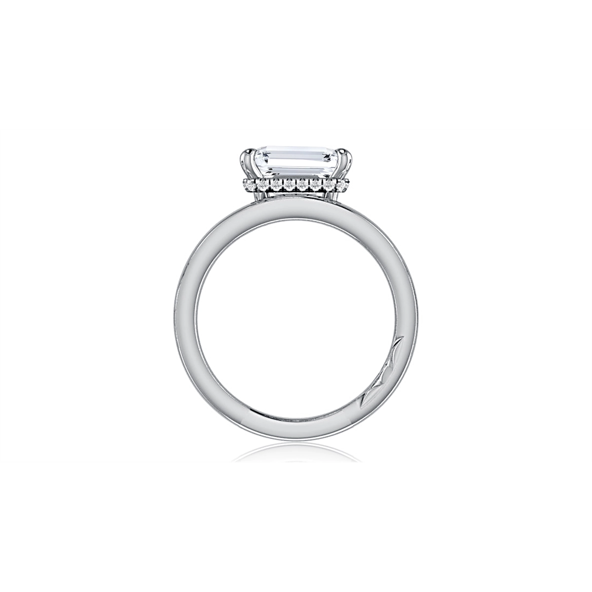 A. Jaffe Engagement Rings in White Gold containing Diamond MECEC3104L/211