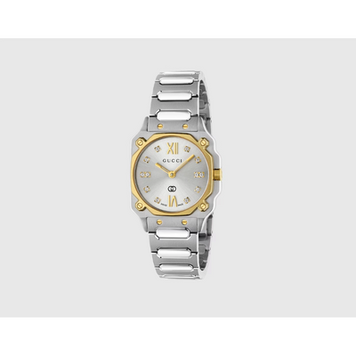 Gucci watch in Alternative Metals YA166503