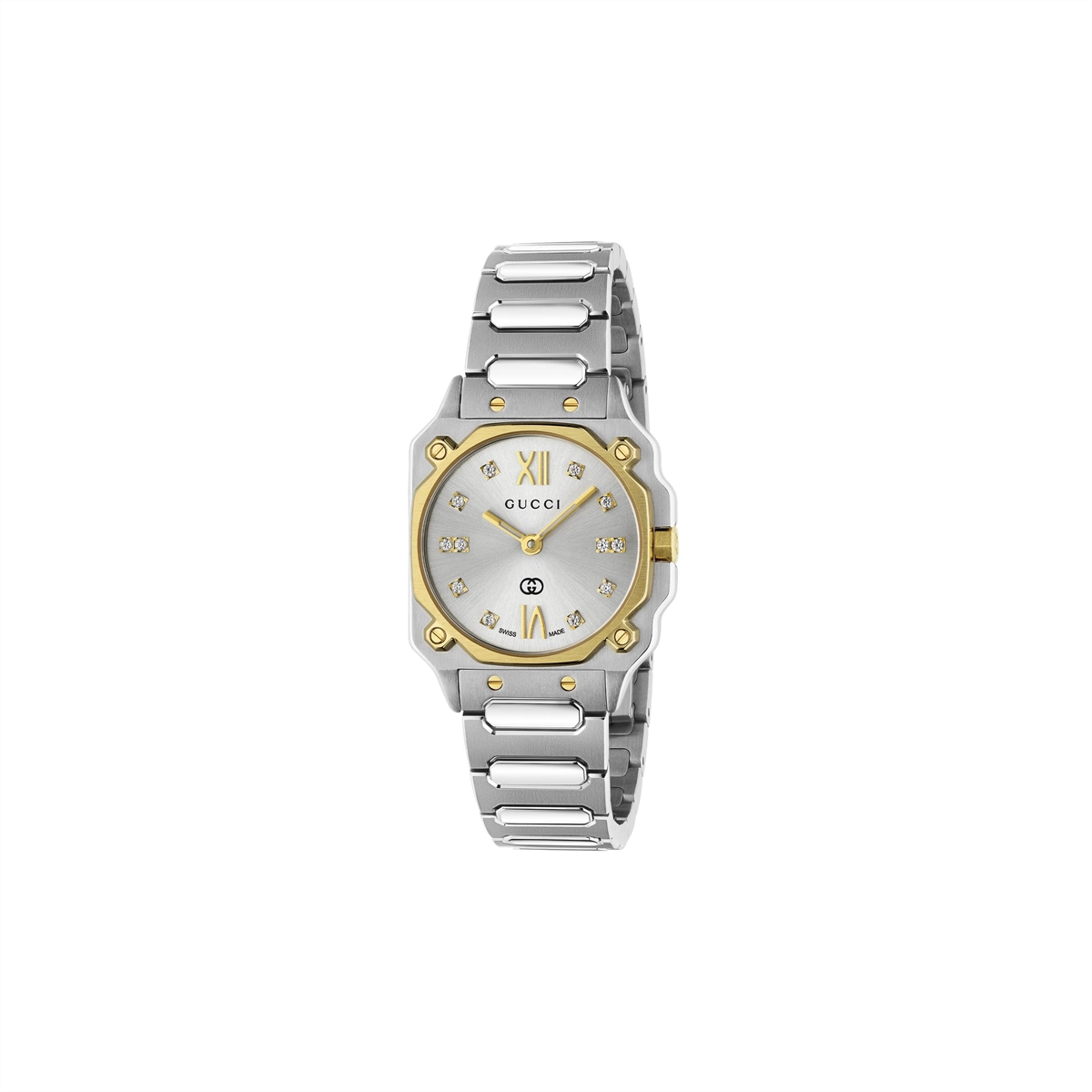Gucci watch in Alternative Metals YA166503