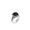 Konstantino Rings in Mixed Metals containing Black onyx DKJ1005-120-S7