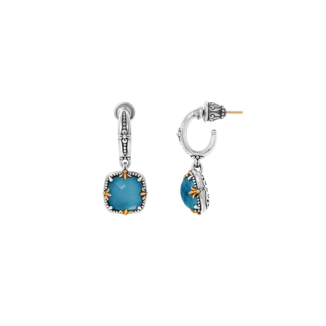 Konstantino Earrings in Mixed Metals containing Other, Multi-gemstone SKKJ720-650