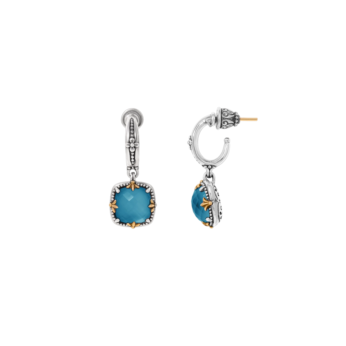 Konstantino Earrings in Mixed Metals containing Other, Multi-gemstone SKKJ720-650