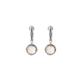 Konstantino Earrings in Mixed Metals containing Mother of pearl, Quartz, Multi-gemstone SKKJ721-464