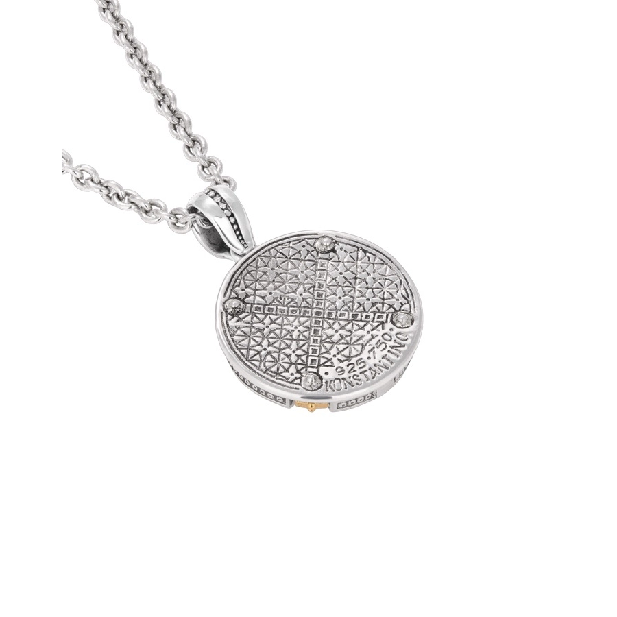 Konstantino Pendants in Mixed Metals containing Other STKJ422-659
