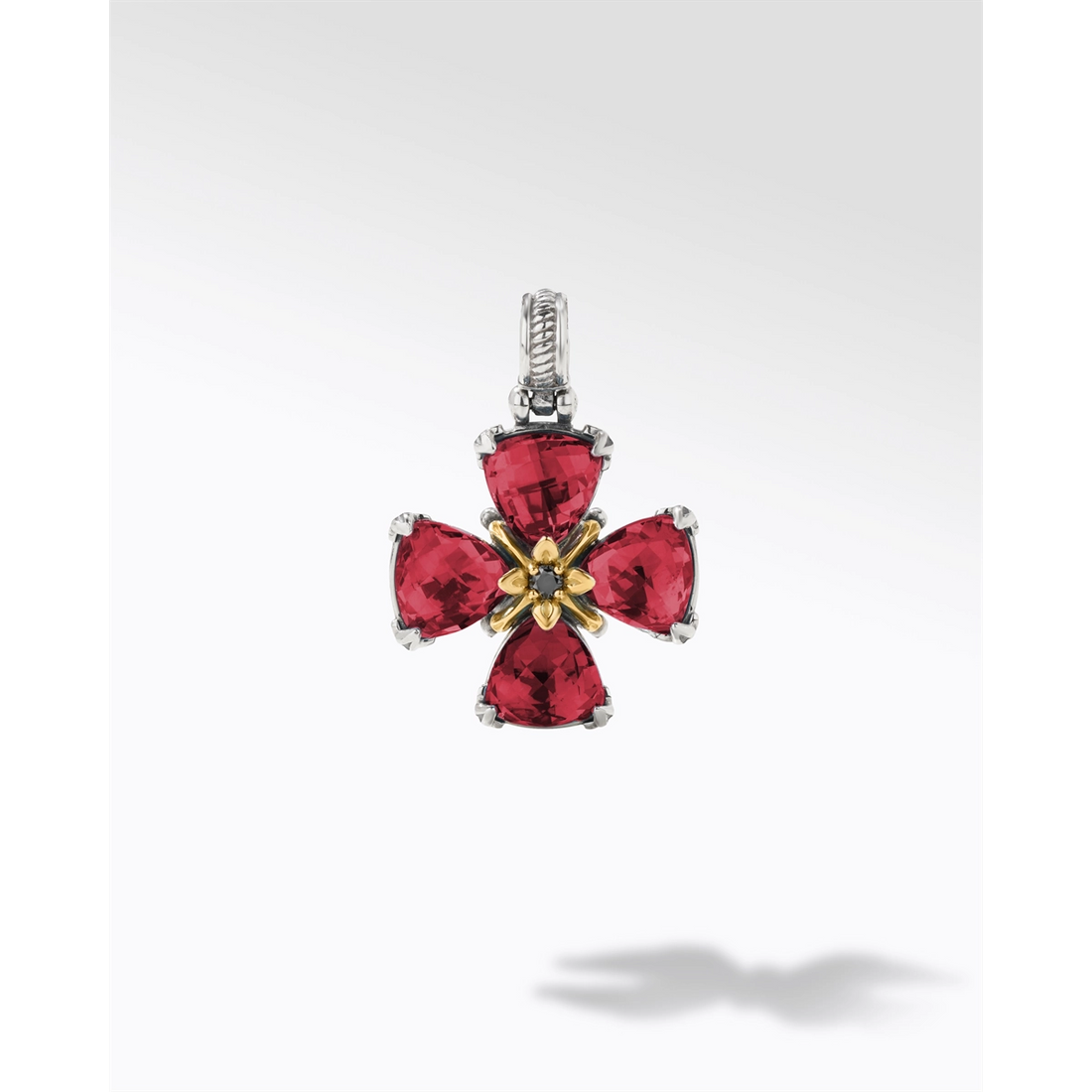 Konstantino Pendants in Mixed Metals containing Black diamond, Multi-gemstone, Corundum STMK6994-590