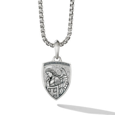 David Yurman Pendants in Silver containing Diamond D25353MSSADI