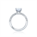 Tacori Engagement Rings in White Gold containing Diamond HT 2545 OV 9.5X7 W