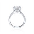 Tacori Engagement Rings in Platinum/Palladium containing Diamond HT 2673 RD 9.5