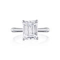 Tacori Engagement Rings in Platinum/Palladium containing Diamond HT 2671 EC 10X7.5