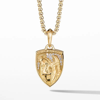 David Yurman Pendants in Yellow Gold containing Diamond D25353M88ADI
