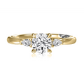 A. Jaffe Engagement Rings in Yellow Gold containing Diamond MECRD2616/165-Y