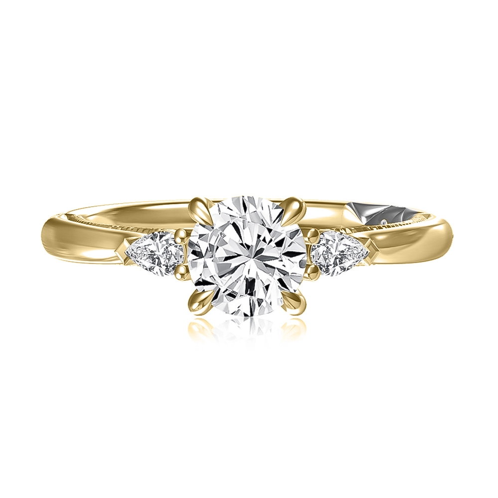 A. Jaffe Engagement Rings in Yellow Gold containing Diamond MECRD2616/165-Y
