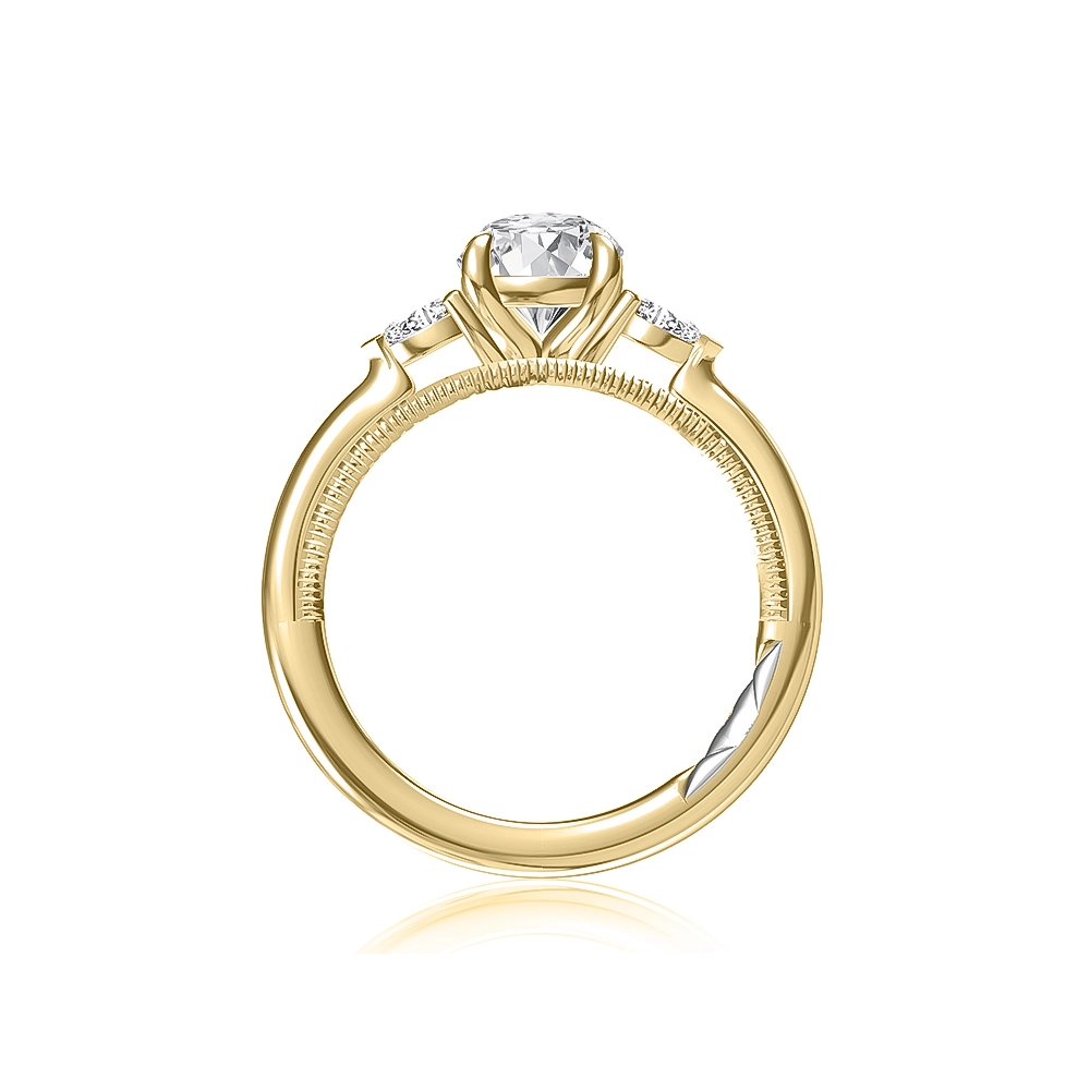 A. Jaffe Engagement Rings in Yellow Gold containing Diamond MECRD2616/165-Y