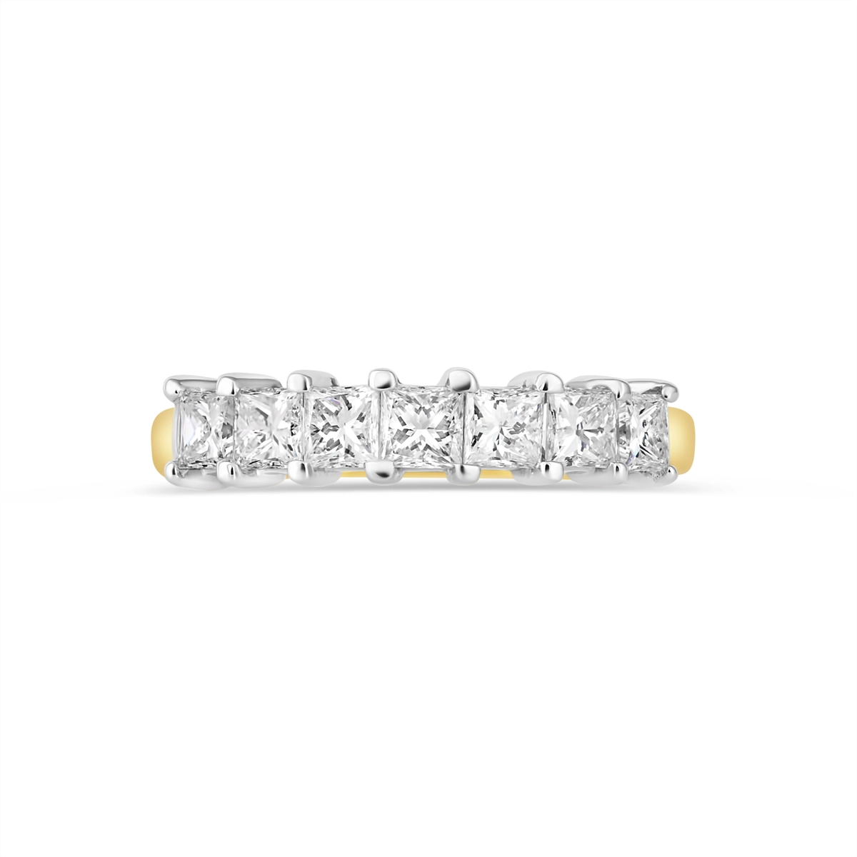 Wedding Bands Engagement in Mixed Metals 441766