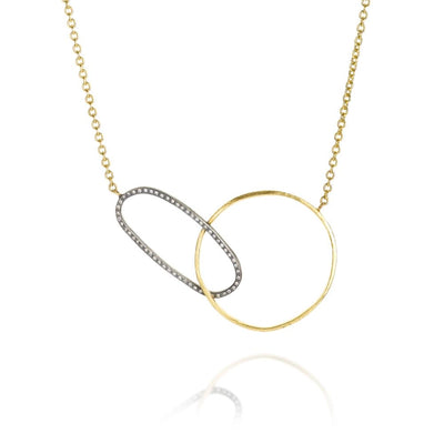 Todd Reed Necklaces in Mixed Metals containing Multi-gemstone, Diamond TRDN89001-H