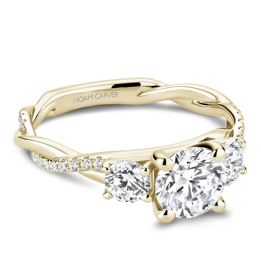 Noam Carver  Engagement Rings in Yellow Gold containing Diamond 442085