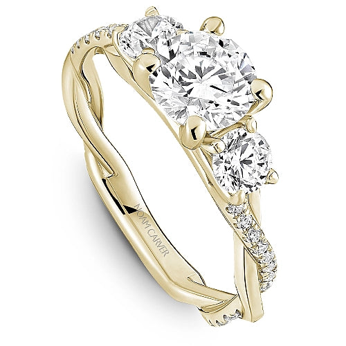 Noam Carver  Engagement Rings in Yellow Gold containing Diamond R082-01YM-200A
