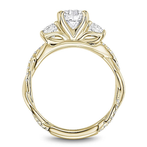 Noam Carver  Engagement Rings in Yellow Gold containing Diamond R082-01YM-200A