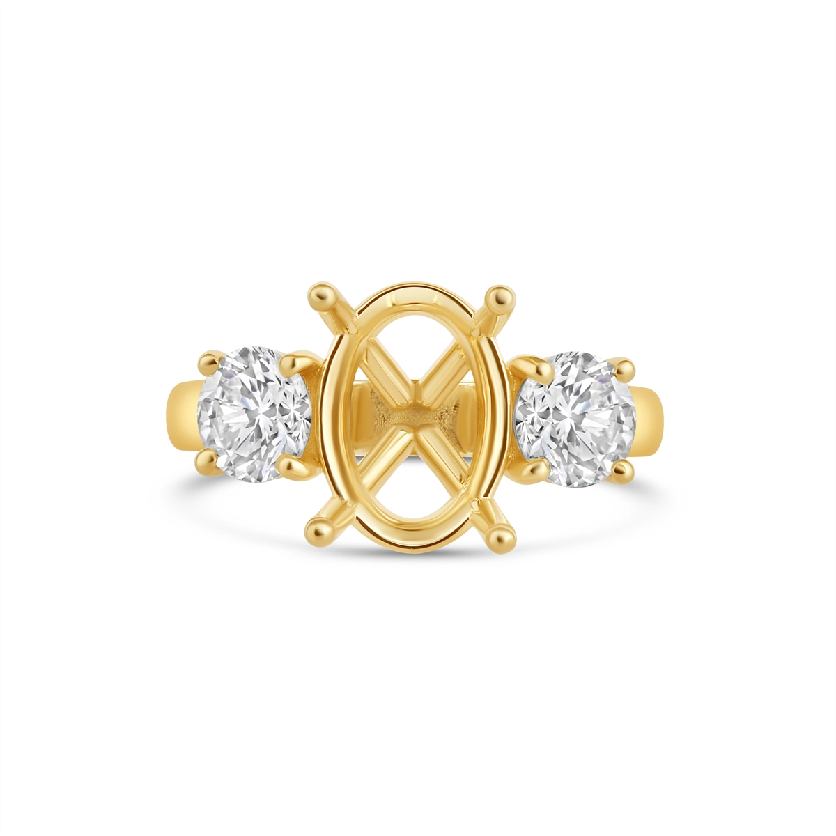 Engagement Collections Engagement Rings in Yellow Gold containing Diamond 442137