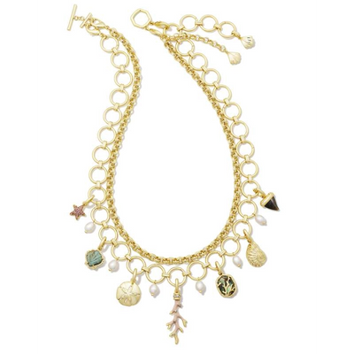 Kendra Scott Necklaces in Alternative Metals containing Other, Multi-gemstone 9608864596
