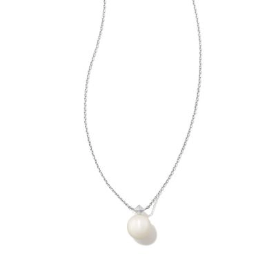 Kendra Scott Necklaces in White Gold containing Pearl 9608864368