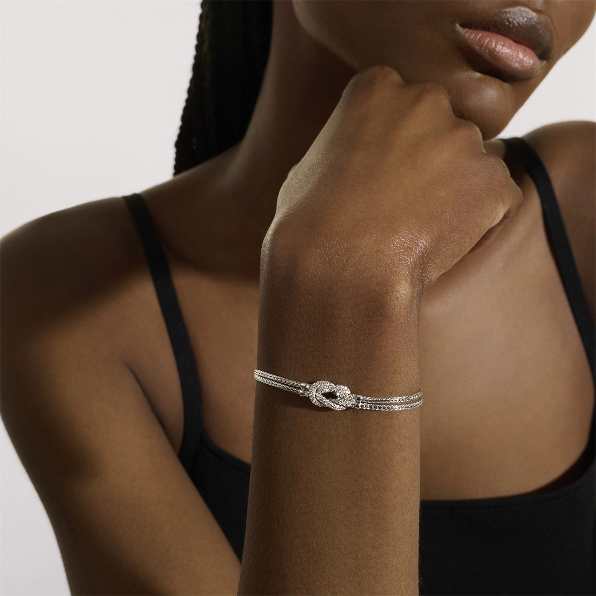 John Hardy Bracelets in Silver containing Diamond BUP9007762DIXUM