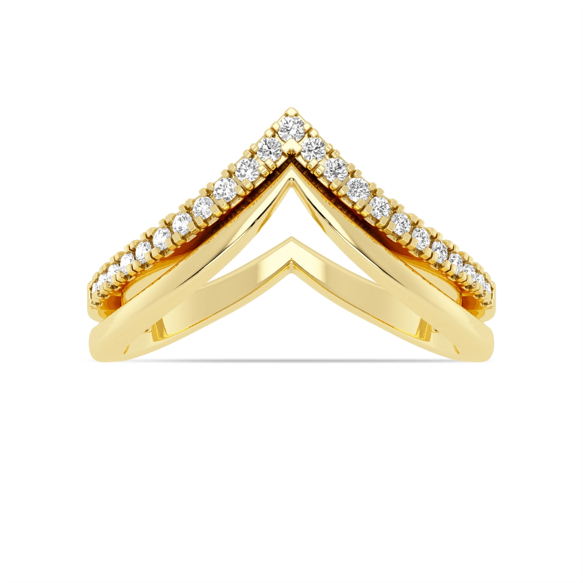 Wedding Bands Wedding Rings in Yellow Gold containing Diamond 442372