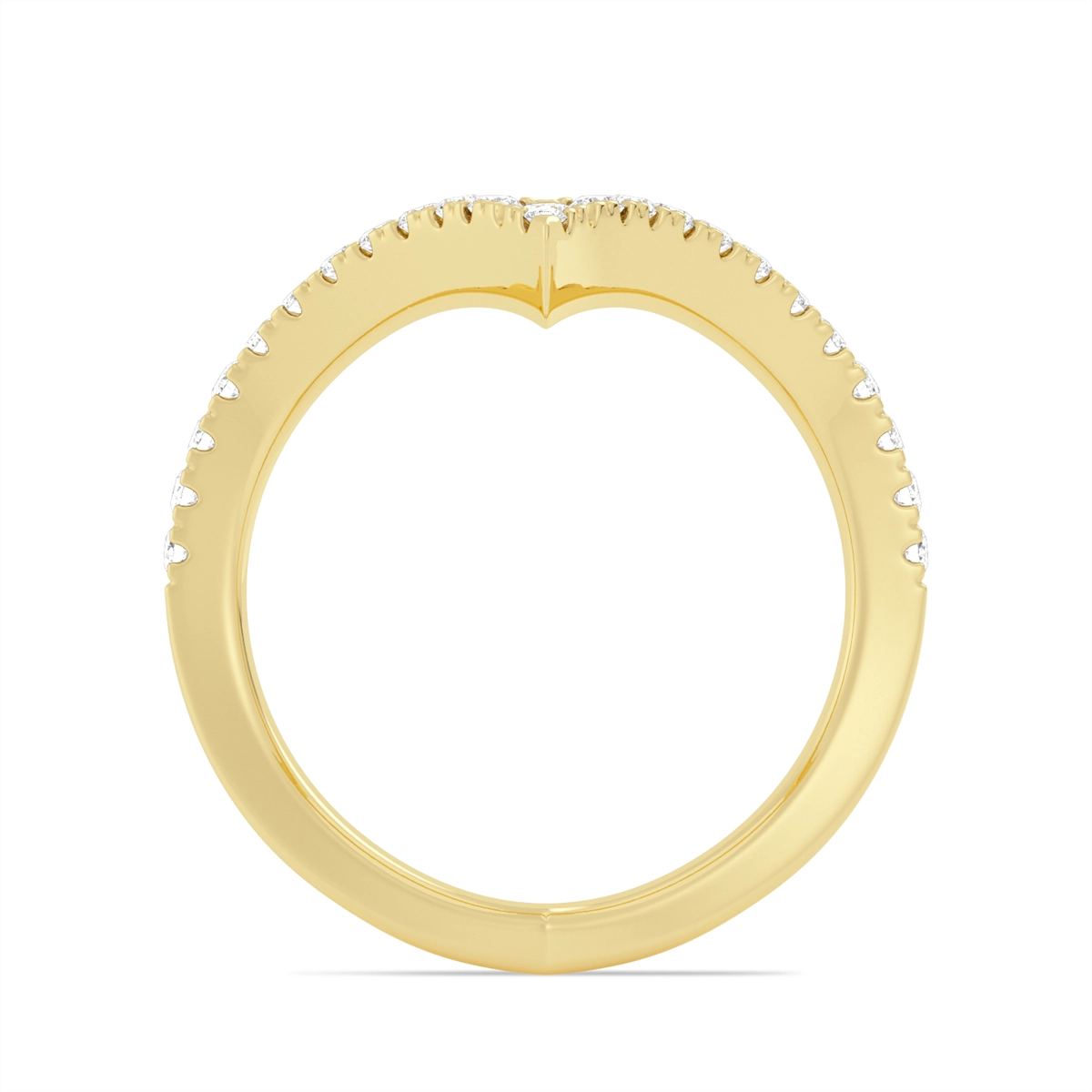 Wedding Bands Wedding Rings in Yellow Gold containing Diamond 442374