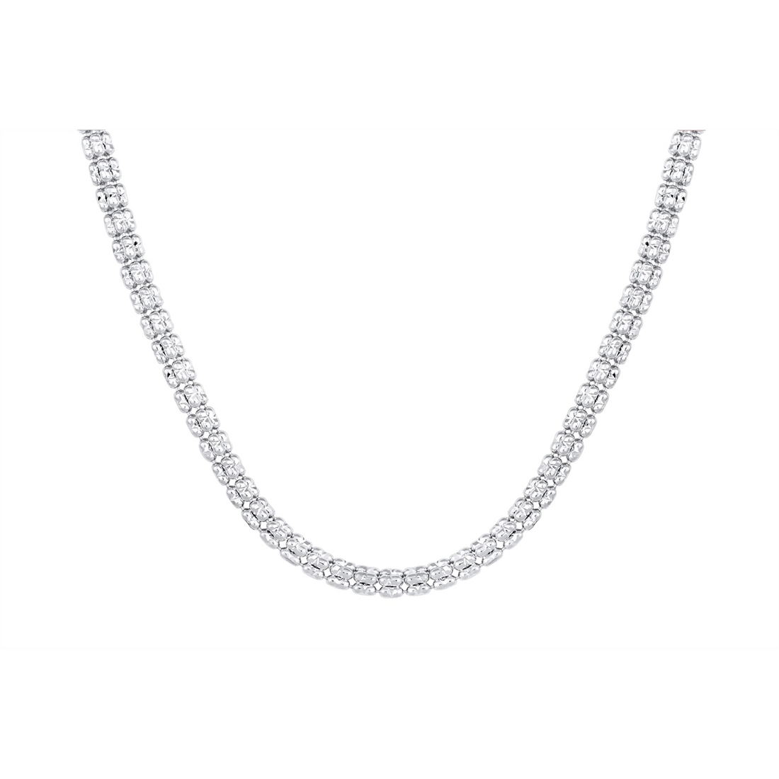 Necklaces Jewelry in White Gold 442513