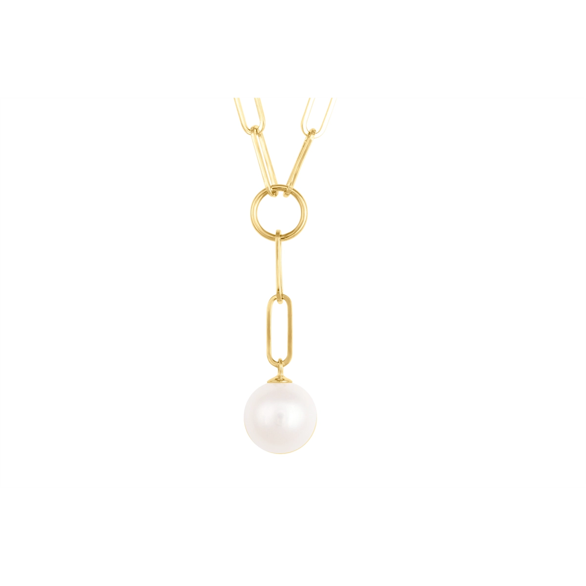 Necklaces Necklaces in Yellow Gold containing Pearl 442529