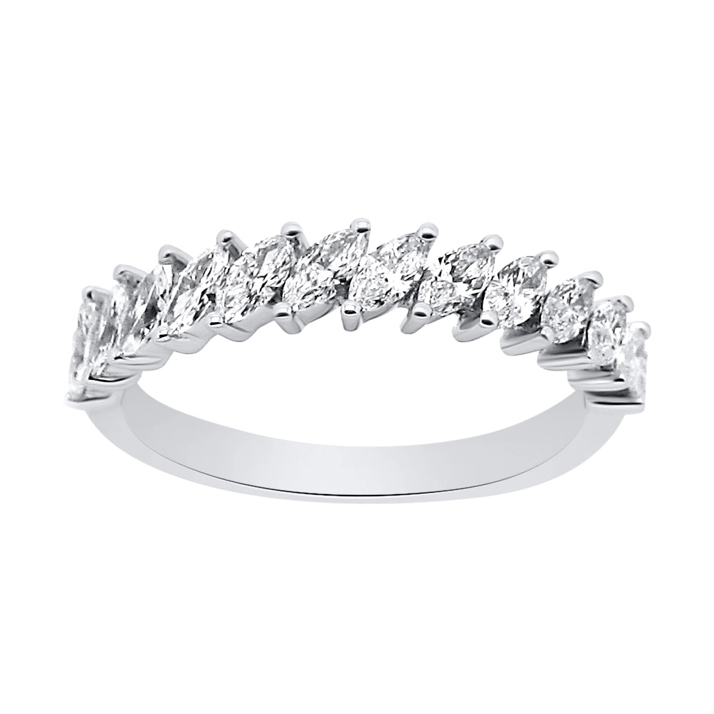 Wedding Bands Wedding Rings in White Gold containing Diamond 442578