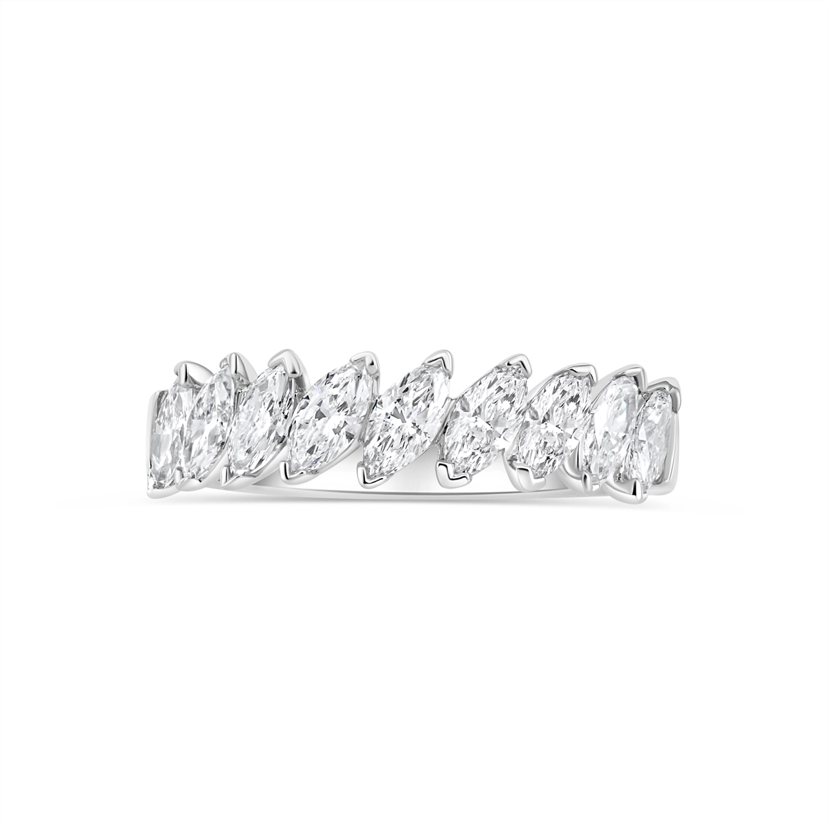 Wedding Bands Wedding Rings in White Gold containing Diamond 442596
