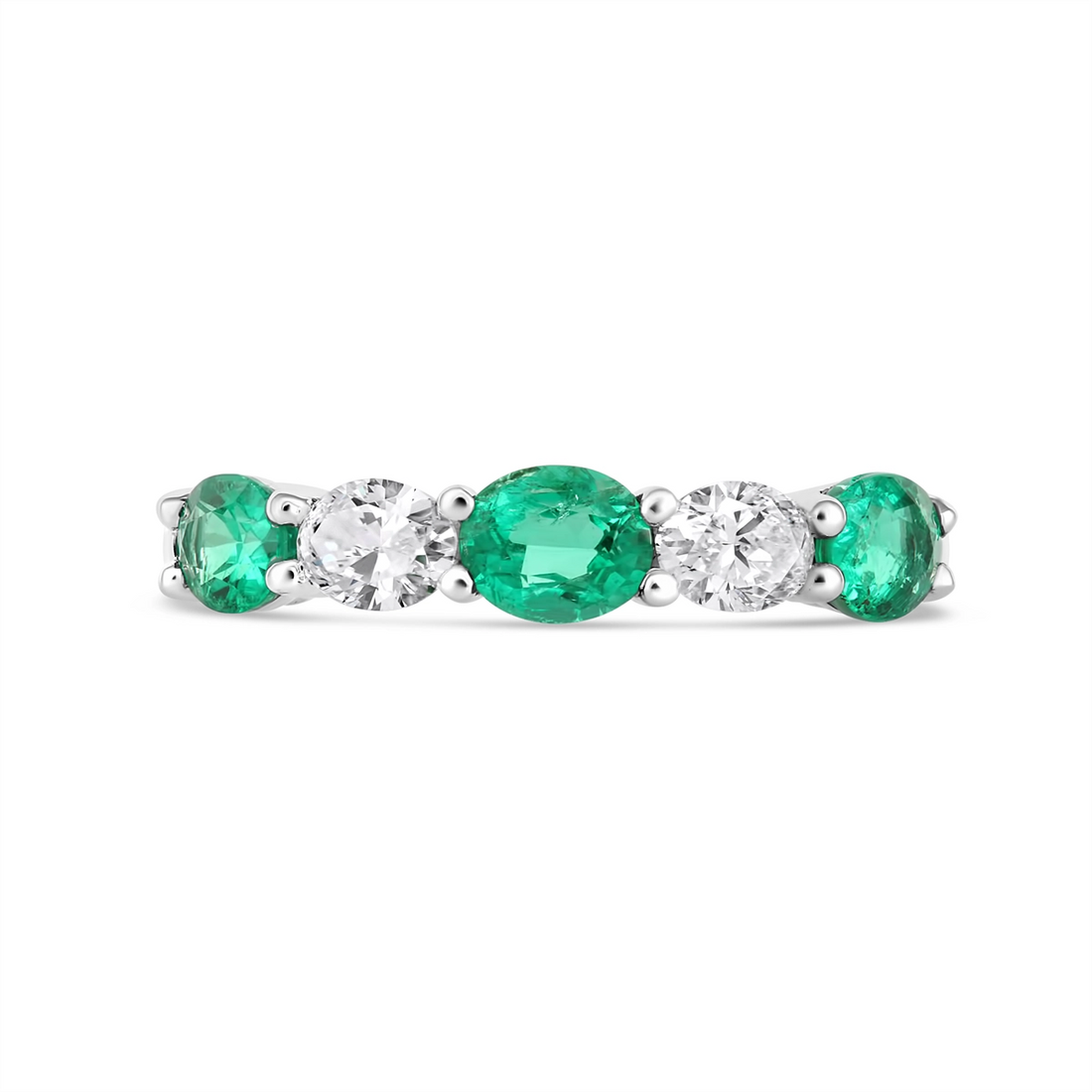 Rings Rings in White Gold containing Multi-gemstone, Diamond, Emerald 442601