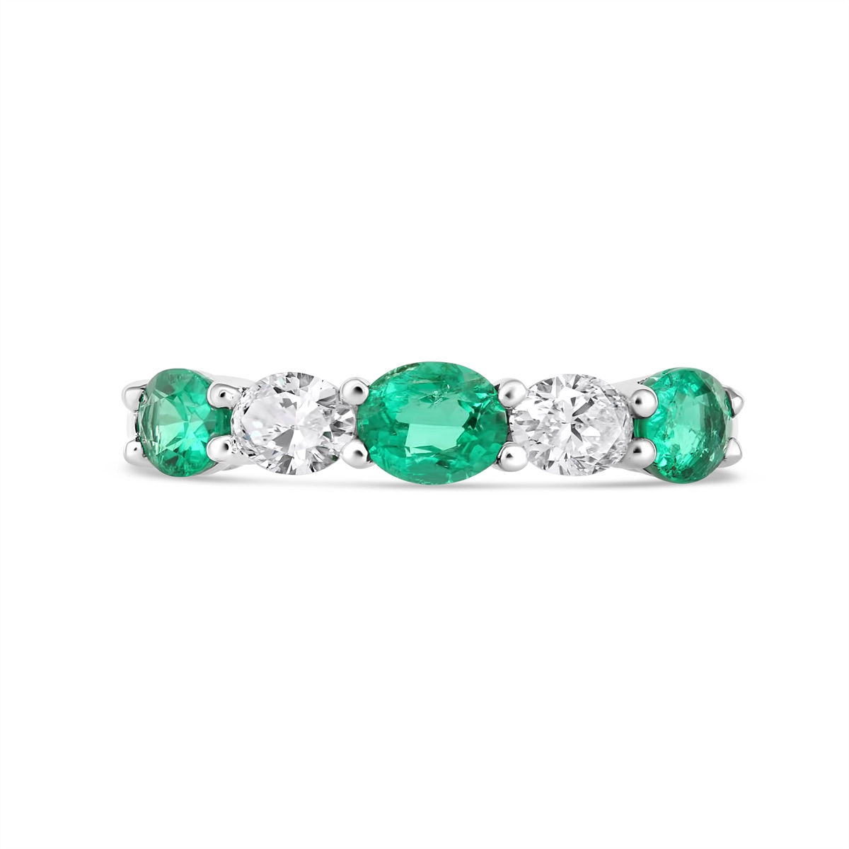 Rings Rings in White Gold containing Multi-gemstone, Diamond, Emerald 442601