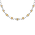 Necklaces Necklaces in Mixed Metals containing Multi-gemstone, Diamond 442610