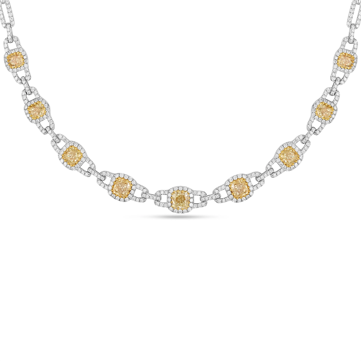 Necklaces Necklaces in Mixed Metals containing Multi-gemstone, Diamond 442610