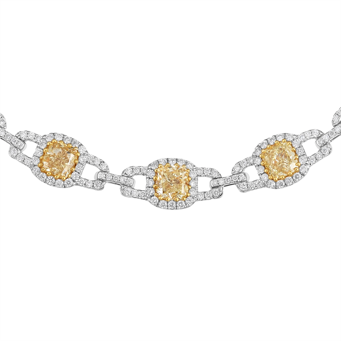 Necklaces Necklaces in Mixed Metals containing Multi-gemstone, Diamond 442610