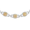 Necklaces Necklaces in Mixed Metals containing Multi-gemstone, Diamond 442610