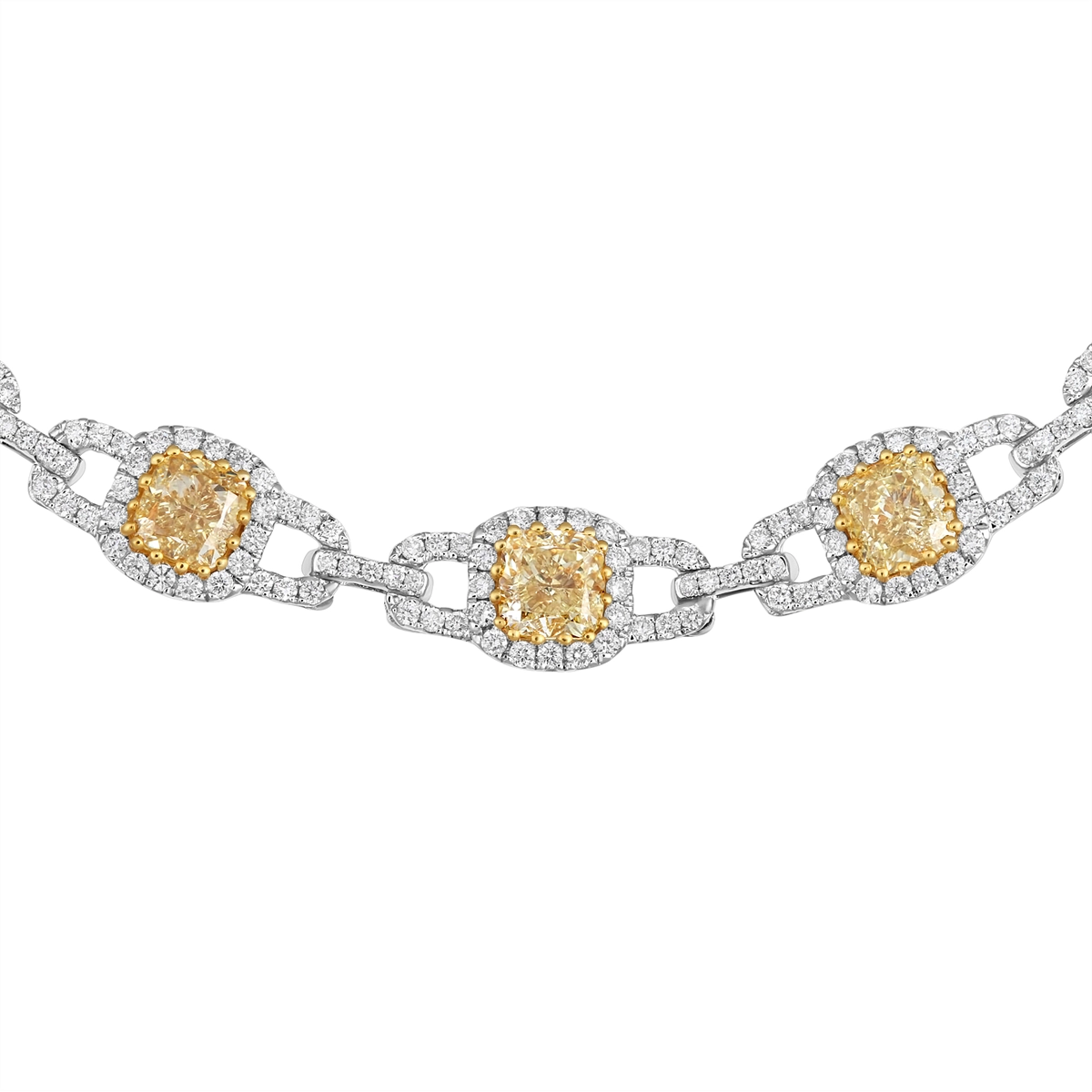 Necklaces Necklaces in Mixed Metals containing Multi-gemstone, Diamond 442610
