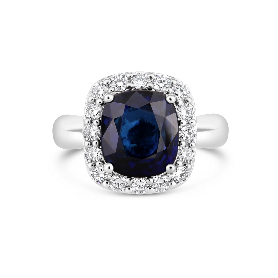 Rings Rings in White Gold containing Multi-gemstone, Diamond, Sapphire 442618