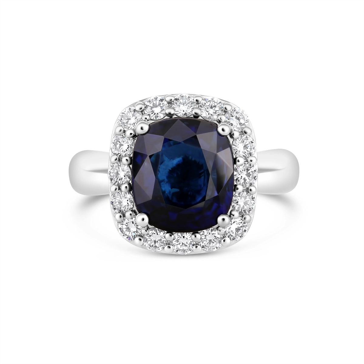 Rings Rings in White Gold containing Multi-gemstone, Diamond, Sapphire 442618